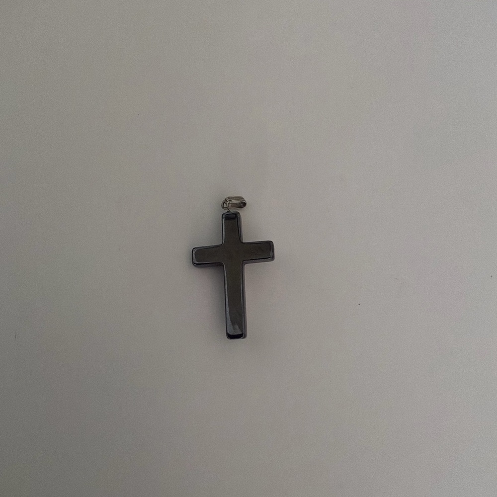 Silver Cross Pendant - Picture 2 of 3